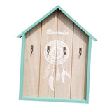 Max Wood Key Storage Box Cabinet Key Storage Container For Home Decor Green