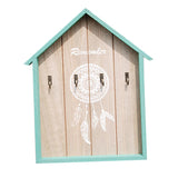 Max Wood Key Storage Box Cabinet Key Storage Container For Home Decor Green