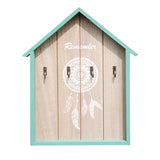 Max Wood Key Storage Box Cabinet Key Storage Container For Home Decor Green