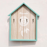 Max Wood Key Storage Box Cabinet Key Storage Container For Home Decor Green
