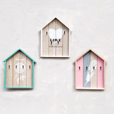 Max Wood Key Storage Box Cabinet Key Storage Container For Home Decor Green