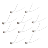 Max 10pcs Lamp Base Holder Adaptors 4 Inch Wire Connector For MR16 G4 Light Bulb