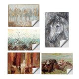 Max Wall Sticker Abstract Picture Modern Living Room Background Wall Decor A
