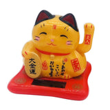 Max Solar Powered Dancing Figurine Home Car Ornament Kids Toy Gift Fortune Cat
