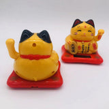 Max Solar Powered Dancing Figurine Home Car Ornament Kids Toy Gift Fortune Cat