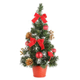 Max Adorable Christmas Tree with Baubles Home Decoration Ornaments Gift Blue