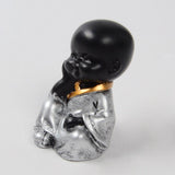 Max Ceramic Small Buddha Statue Monk Figurine Tea pet  Ornaments Style01