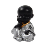 Max Ceramic Small Buddha Statue Monk Figurine Tea pet  Ornaments Style01