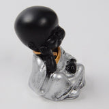 Max Ceramic Small Buddha Statue Monk Figurine Tea pet  Ornaments Style01