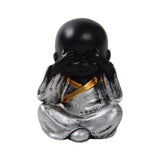 Max Ceramic Small Buddha Statue Monk Figurine Tea pet  Ornaments Style02