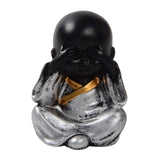 Max Ceramic Small Buddha Statue Monk Figurine Tea pet  Ornaments Style02