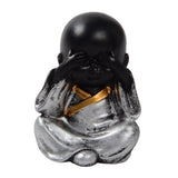 Max Ceramic Small Buddha Statue Monk Figurine Tea pet  Ornaments Style02