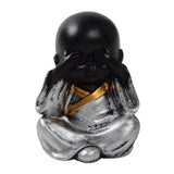 Max Ceramic Small Buddha Statue Monk Figurine Tea pet  Ornaments Style02