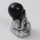 Max Ceramic Small Buddha Statue Monk Figurine Tea pet  Ornaments Style02
