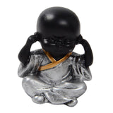 Max Ceramic Small Buddha Statue Monk Figurine Tea pet  Ornaments Style03