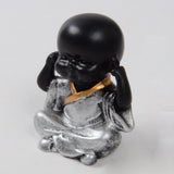 Max Ceramic Small Buddha Statue Monk Figurine Tea pet  Ornaments Style03