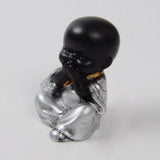 Max Ceramic Small Buddha Statue Monk Figurine Tea pet  Ornaments Style04
