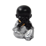 Max Ceramic Small Buddha Statue Monk Figurine Tea pet  Ornaments Style04