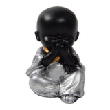 Max Ceramic Small Buddha Statue Monk Figurine Tea pet  Ornaments Style04