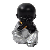 Max Ceramic Small Buddha Statue Monk Figurine Tea pet  Ornaments Style04