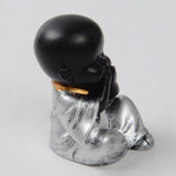 Max Ceramic Small Buddha Statue Monk Figurine Tea pet  Ornaments Style04