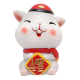 Max Miniature Mice Figurines Resin Mouse Ornament for Year of The Rat Gift F