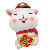 Max Miniature Mice Figurines Resin Mouse Ornament for Year of The Rat Gift F