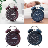 Max Creative Metal Alarm Clock Wind Up Mechanical Alarm Bell Wine