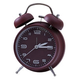 Max Creative Metal Alarm Clock Wind Up Mechanical Alarm Bell Wine