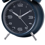 Max Creative Metal Alarm Clock Wind Up Mechanical Alarm Bell Dark Blue
