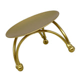 Max Iron Plate Candle Holder Decorative Iron Pillar Candle Plate Pedestal Stand