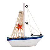 Max Wooden Sailing Boat Sailing Boat Model Nautical Wooden Sailboat Fishnet
