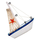 Max Wooden Sailing Boat Sailing Boat Model Nautical Wooden Sailboat Fishnet