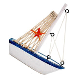 Max Wooden Sailing Boat Sailing Boat Model Nautical Wooden Sailboat Fishnet
