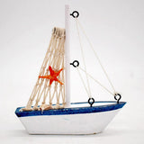 Max Wooden Sailing Boat Sailing Boat Model Nautical Wooden Sailboat Fishnet