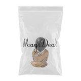 Maxbell Resin Buddha Statue Monk Figurine Tea pet  Ornaments  Style02