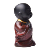 Resin Crafts Buddha the Little Monk Statue Ornament Home decor Style_D