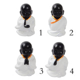 Max Lovely Buddhist Monk Doll Home Shelf Desk Car Ornaments Lucky Gifts A