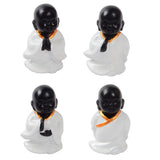 Max Lovely Buddhist Monk Doll Home Shelf Desk Car Ornaments Lucky Gifts A