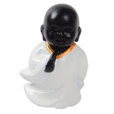 Max Lovely Buddhist Monk Doll Home Shelf Desk Car Ornaments Lucky Gifts D