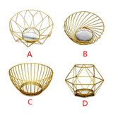 Max Metal Wire Tealight Candle Holder Tabletop Candlestick Wedding Ornaments B