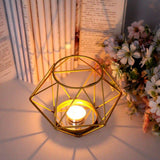 Max Metal Wire Tealight Candle Holder Tabletop Candlestick Wedding Ornaments D