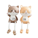 Max Creative Resin Hanging Foot Ornament Desktop Figurine Cat