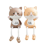 Max Creative Resin Hanging Foot Ornament Desktop Figurine Cat