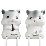 Max Creative Resin Hanging Foot Ornament Desktop Figurine Hamster