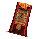 Max Maxb BROCADE Coffee Thangka Decorative Painting pharmacist Wall Hanging Picture