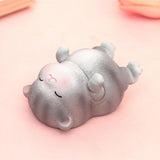 Max Adorable Resin Kitty Statue Saving Pot Tabletop Car Ornament Kids Gifts D