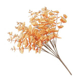 Max Artificial Eucalyptus Leaves Silk Simulation Leaves Bunch  Yellow