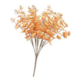Max Artificial Eucalyptus Leaves Silk Simulation Leaves Bunch  Yellow