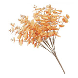 Max Artificial Eucalyptus Leaves Silk Simulation Leaves Bunch  Yellow